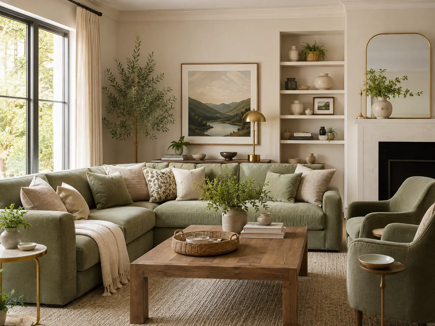 12 Sage Green Living Room Ideas for a Calm, Collected Space