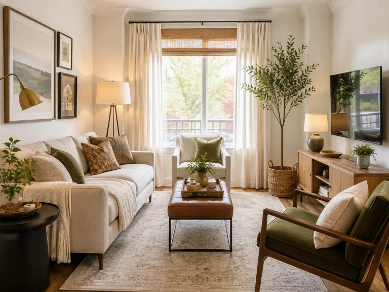 12 Small Living Room Layout Ideas That Make Every Inch Work Harder