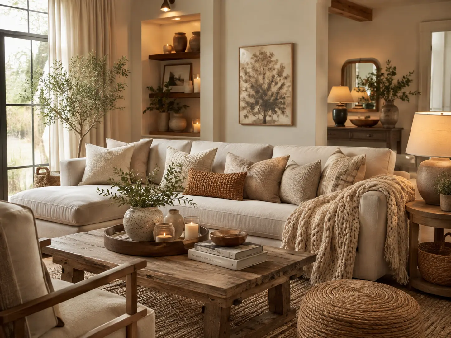 12 Way Add Warmth to a Neutral Living Room Without Losing Its Calm Look 1 12 Way Add Warmth to a Neutral Living Room Without Losing Its Calm Look