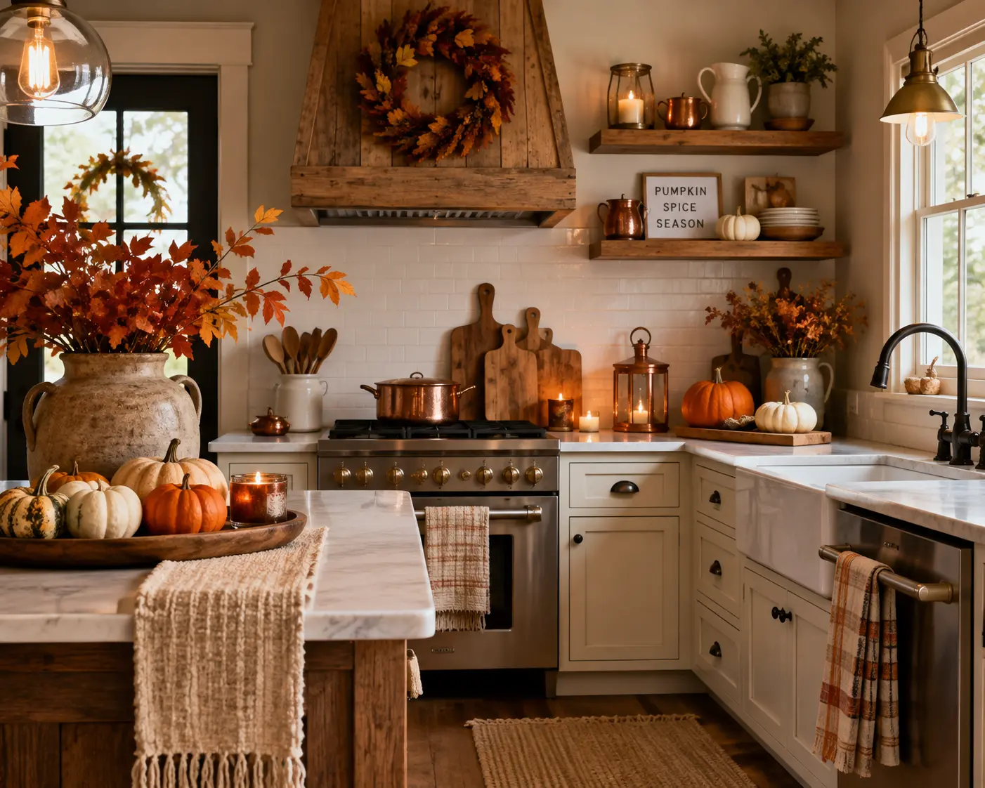 12 fall kitchen decor Ideas