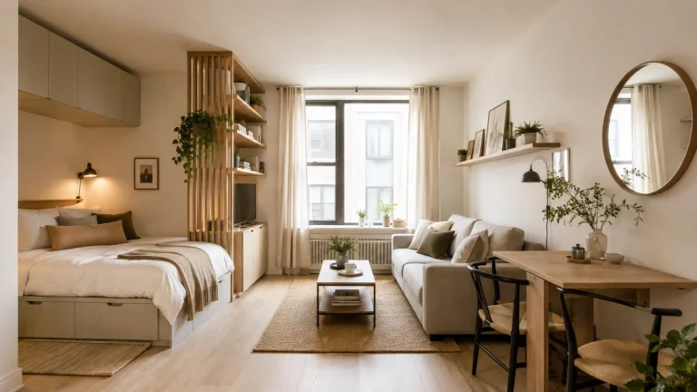 13 Studio Apartment Layout Ideas That Maximize Every Square Foot 3 13 Studio Apartment Layout Ideas That Maximize Every Square Foot