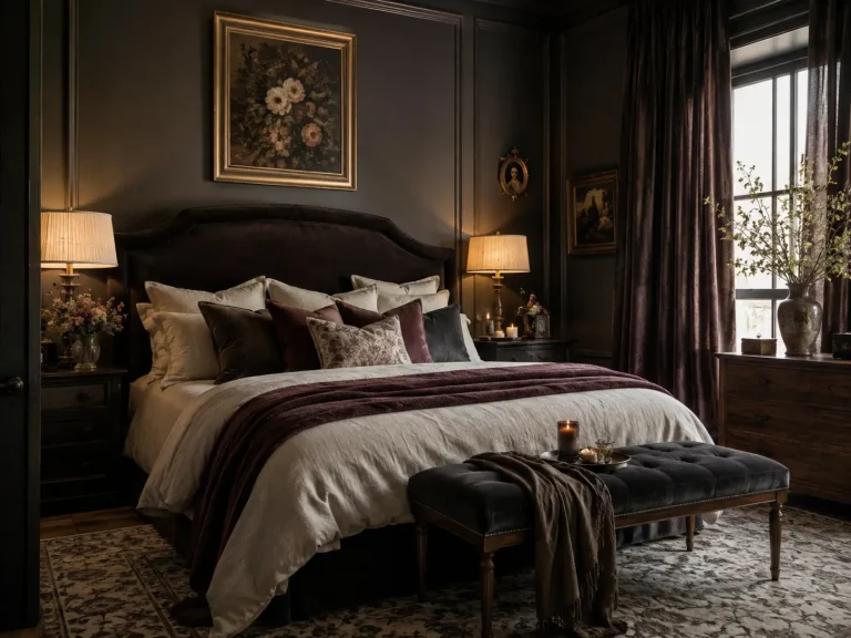 13 dark feminine bedroom ideas for a Moody, Elegant Retreat
