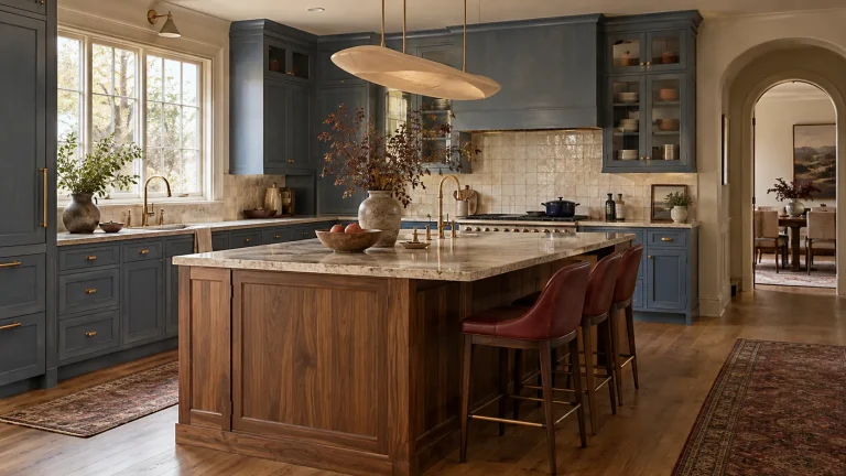 15 blue kitchen cabinet ideas for a Fresh, Character-Rich Kitchen