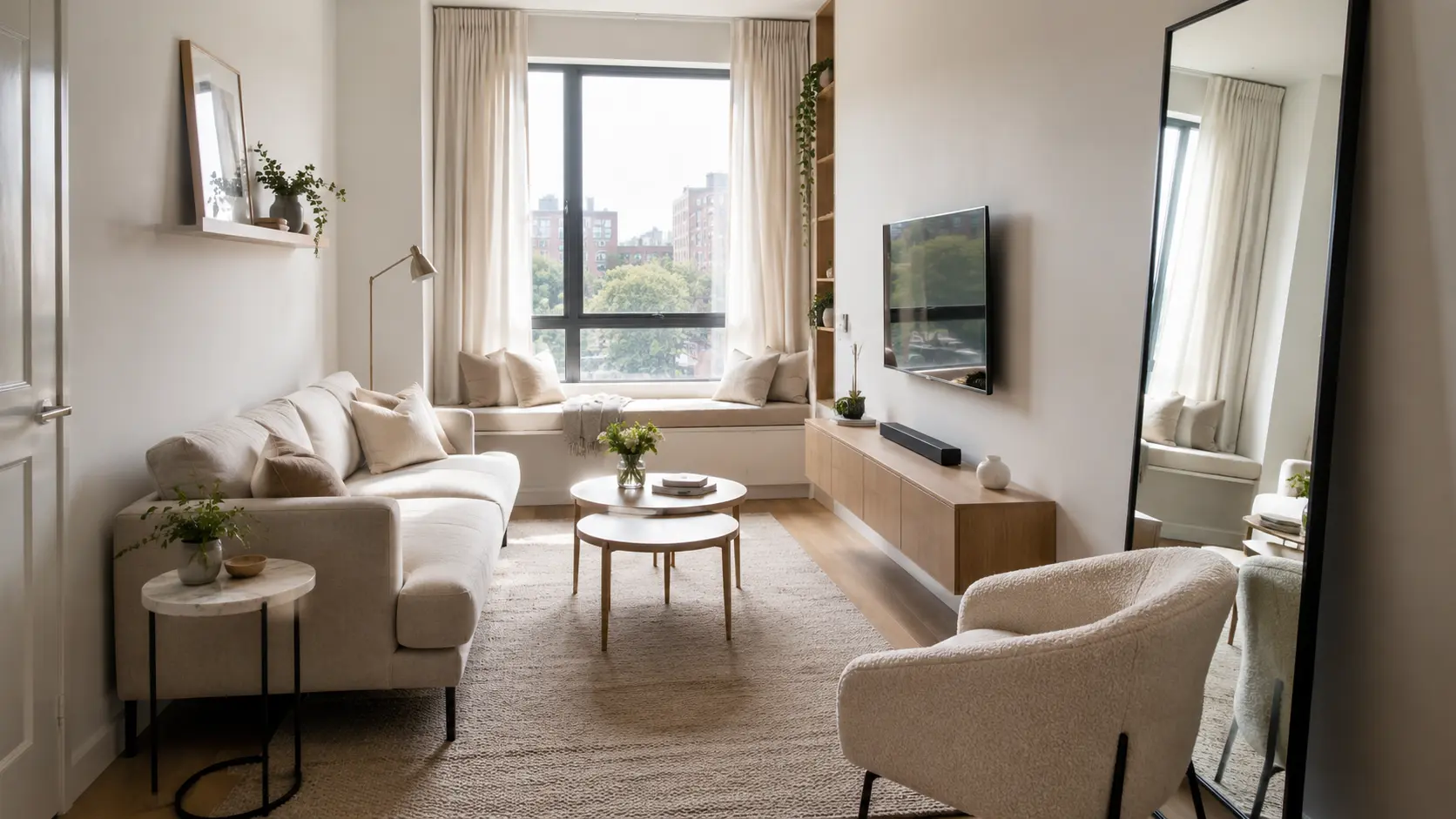 17 Small Living Room Ideas That Make Any Space Look Bigger, Brighter, and More Beautiful 1 17 Small Living Room Ideas That Make Any Space Look Bigger, Brighter, and More Beautiful