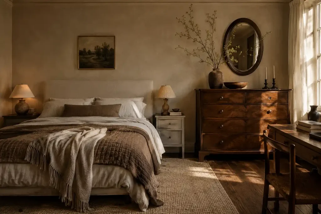 15 Dream Bedroom Ideas for a Beautiful, Restful Retreat 7 6. Bring in Richer Natural Wood
