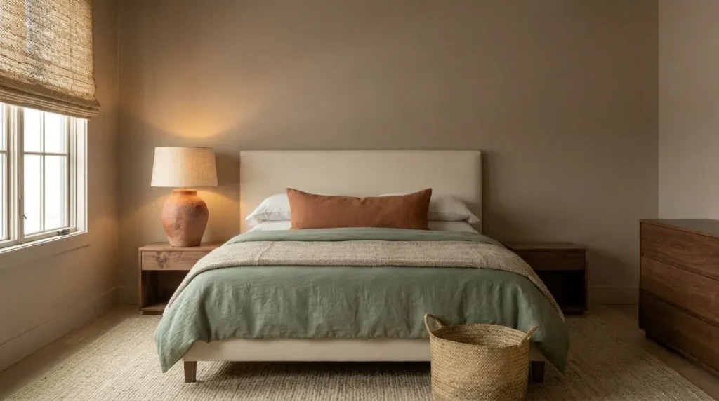 13 terracotta and sage bedroom tips for a Warm, Earthy Retreat 10 Add an imperfect clay element