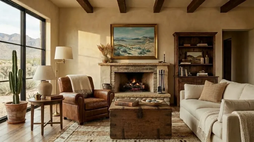 Add one vintage ranch-style piece