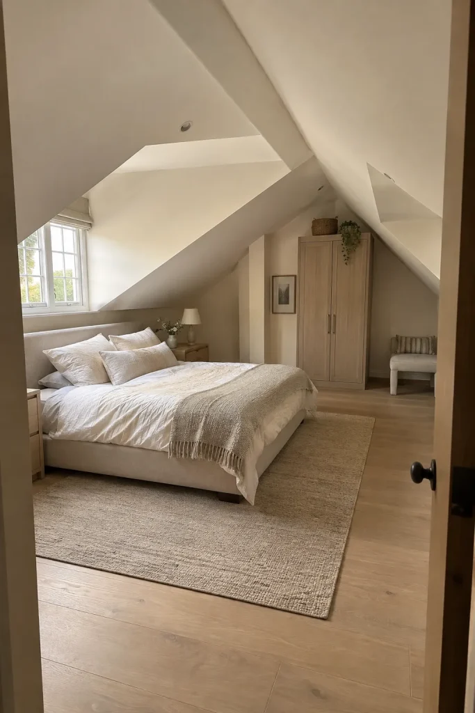 Bed Placement Under a Usable Roof Slope