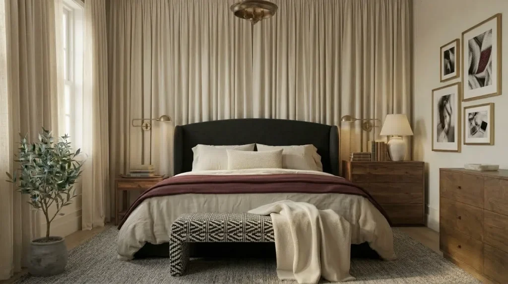 Break the palette with a controlled accent