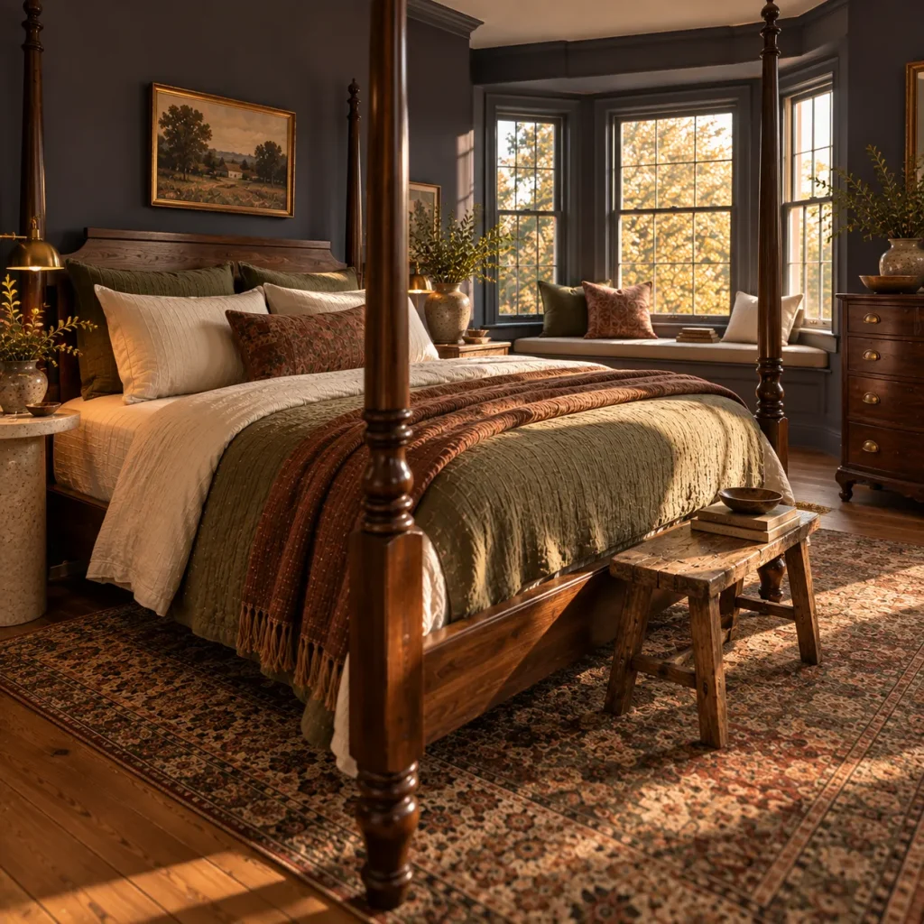 Bring in Walnut, Mahogany, or Espresso Oak