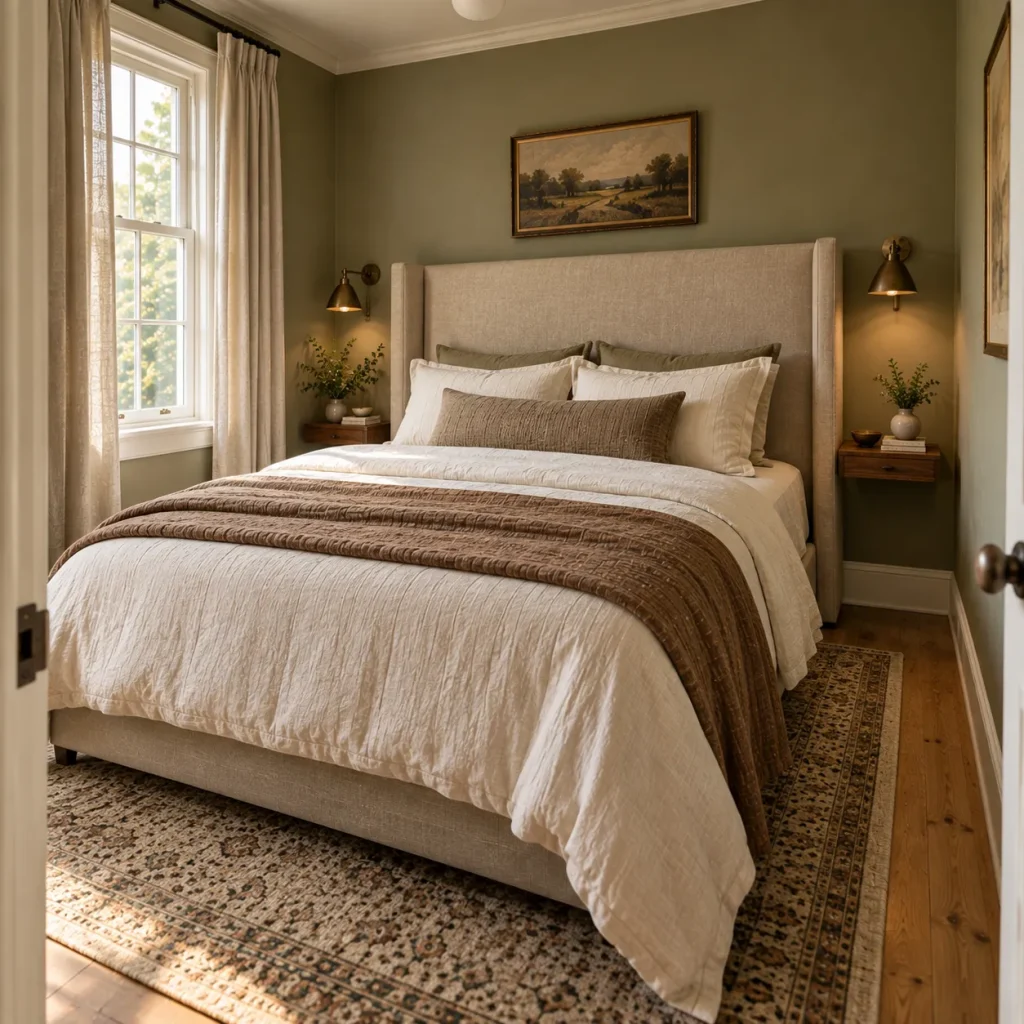 10 Minimalist Bedroom Tips for a Calm, Warm, Uncluttered Space 4 Choose a Substantial Bed Instead of Tiny Furniture