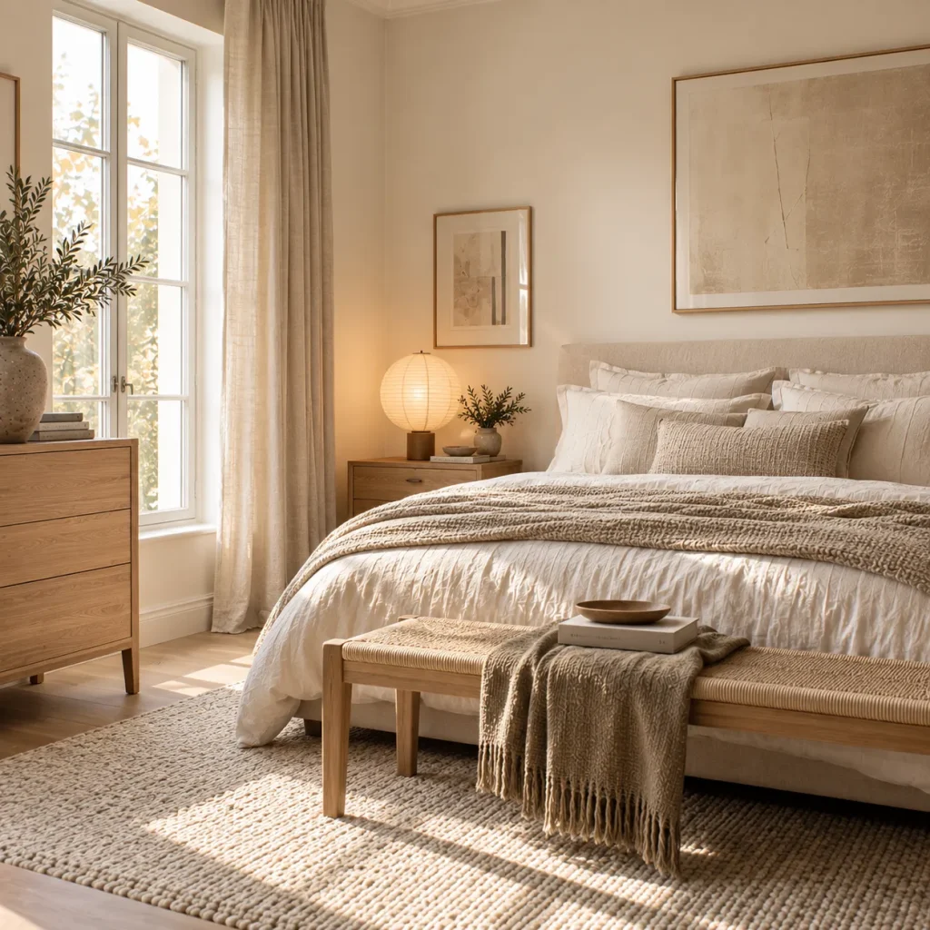 Choose a warm white instead of brilliant white