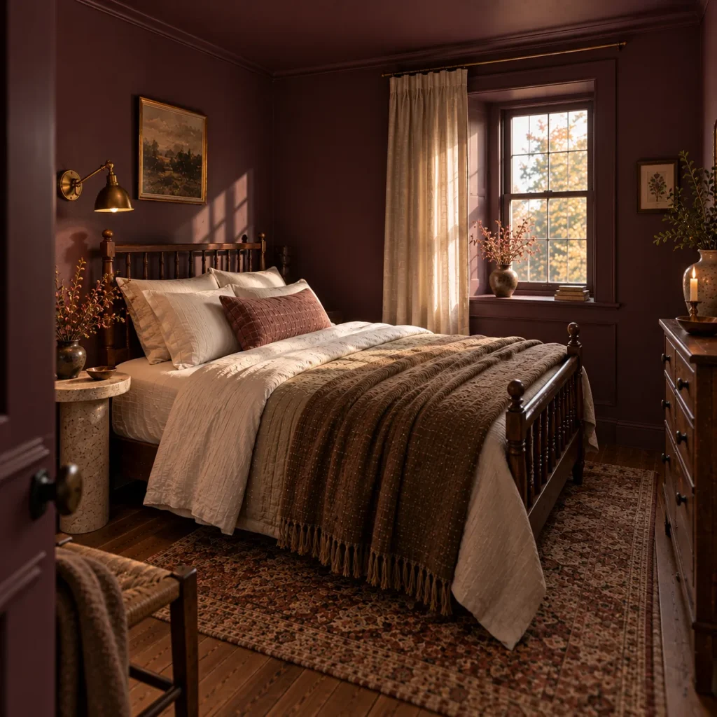 Color-Drench the Room in Smoky Plum
