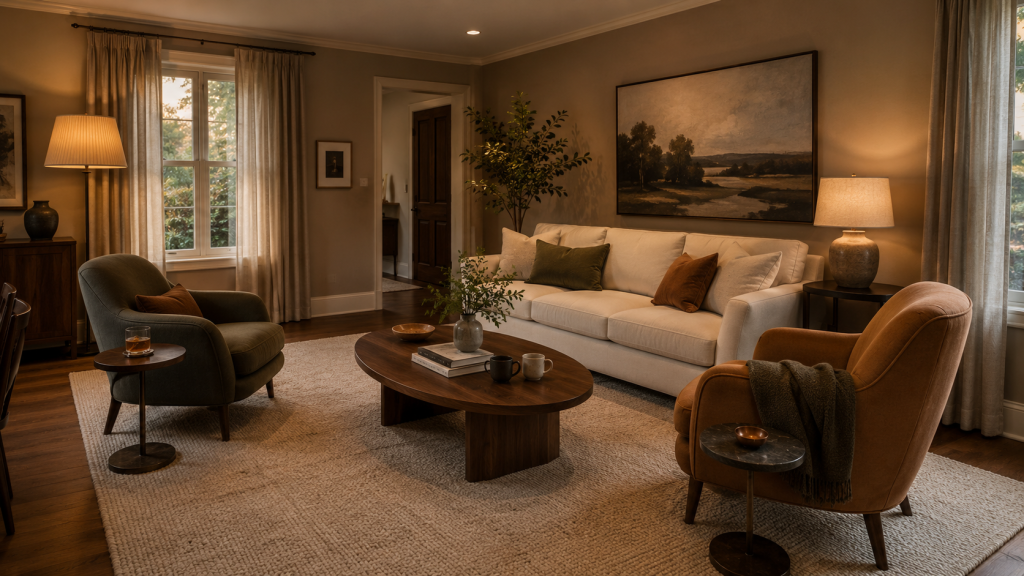 20 cozy living room ideas that make your home feel warm and inviting 10 Create a Real Conversation Area