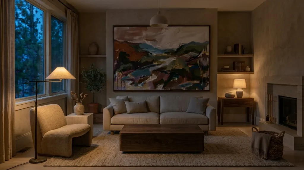 12 Minimalist Living Room Ideas for a Warm, Uncluttered Home 13 Create several low pools of light