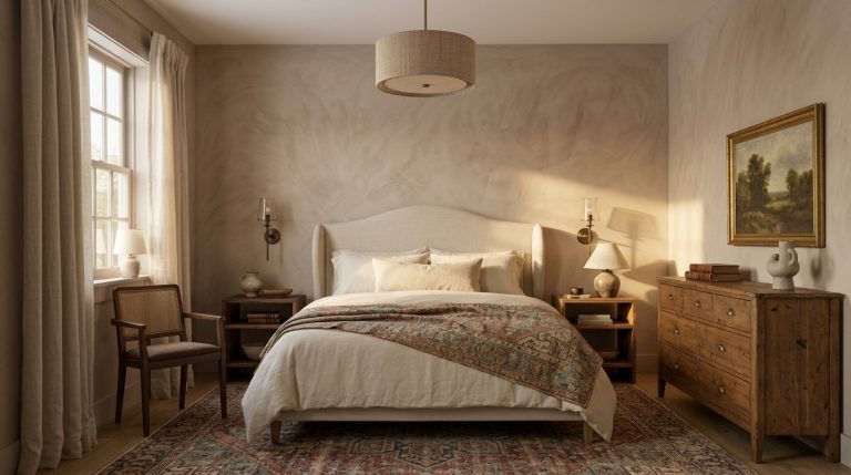 12 Boho Farmhouse Style Bedroom Ideas for a Warm, Collected Retreat 6 Featured Image