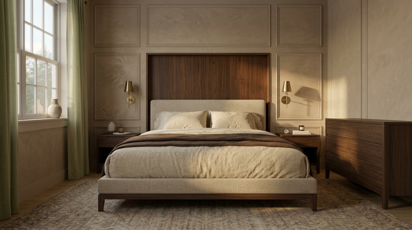 15 bedroom accent wall ideas That Feel Architectural, Not Dated 1 Featured Image