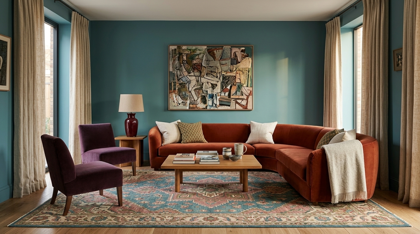 15 Vibrant Living Room Ideas That Use Color With Confidence 1 Featured Image