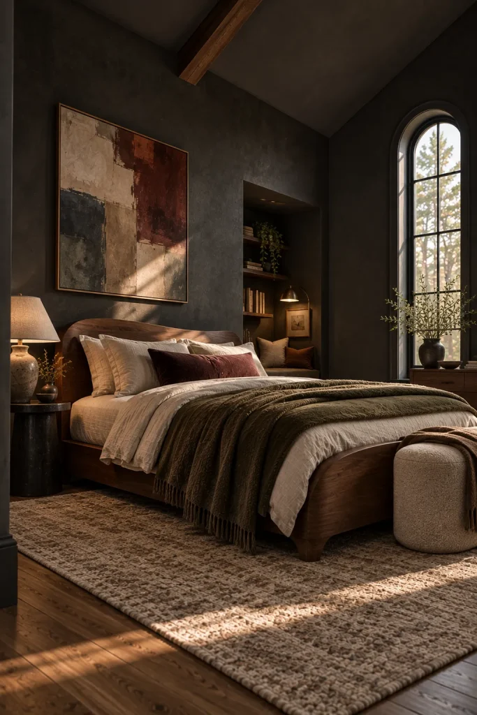 10 black bedroom aesthetic tips for a Moody, Sophisticated Retreat 12 Give Black Something to React Against