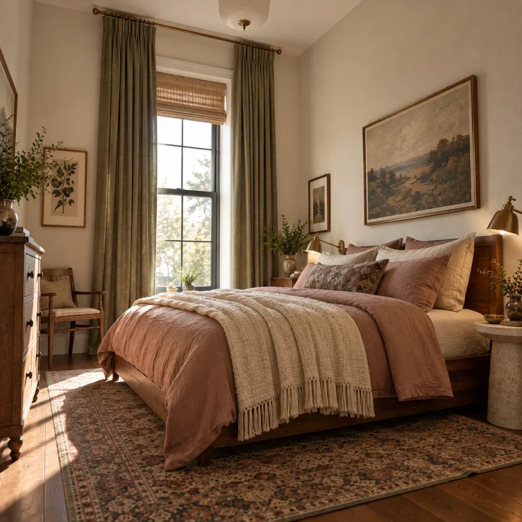 10 cozy small bedroom tips for a Warm, Restful Retreat 9 Hang Curtains Close to the Ceiling