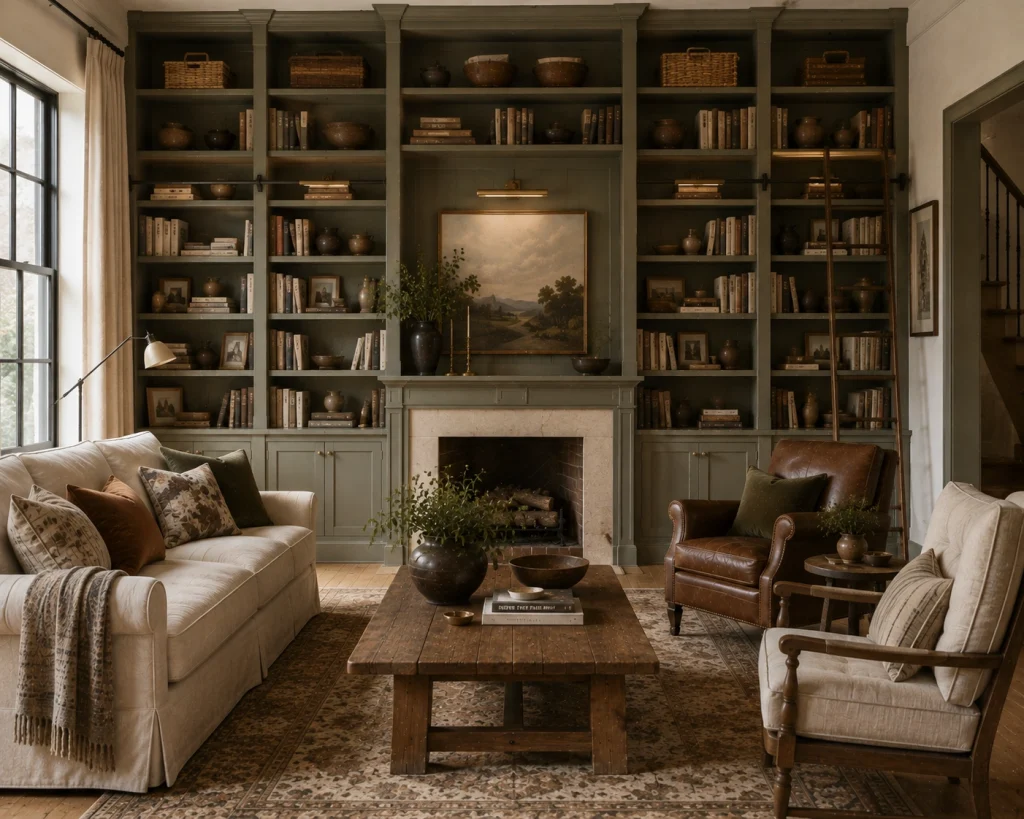 Idea 1 Take built-ins all the way to the ceiling