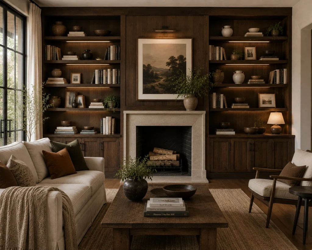 Idea 9 Use natural or dark wood instead of paint