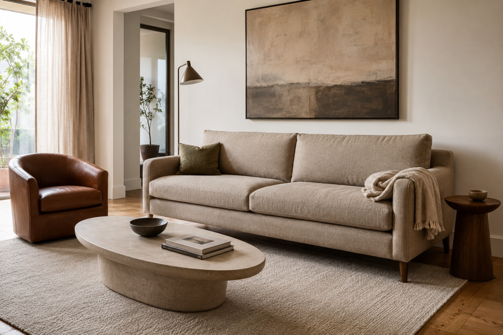 Invest in a Simple, Well-Proportioned Sofa