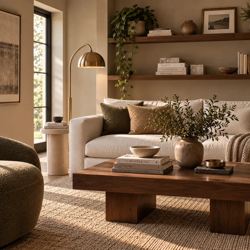 12 Minimalist Living Room Ideas for a Warm, Uncluttered Home 12 Keep books and personal objects, then edit them