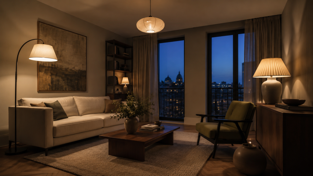 Layer Lighting Instead of Relying on the Ceiling