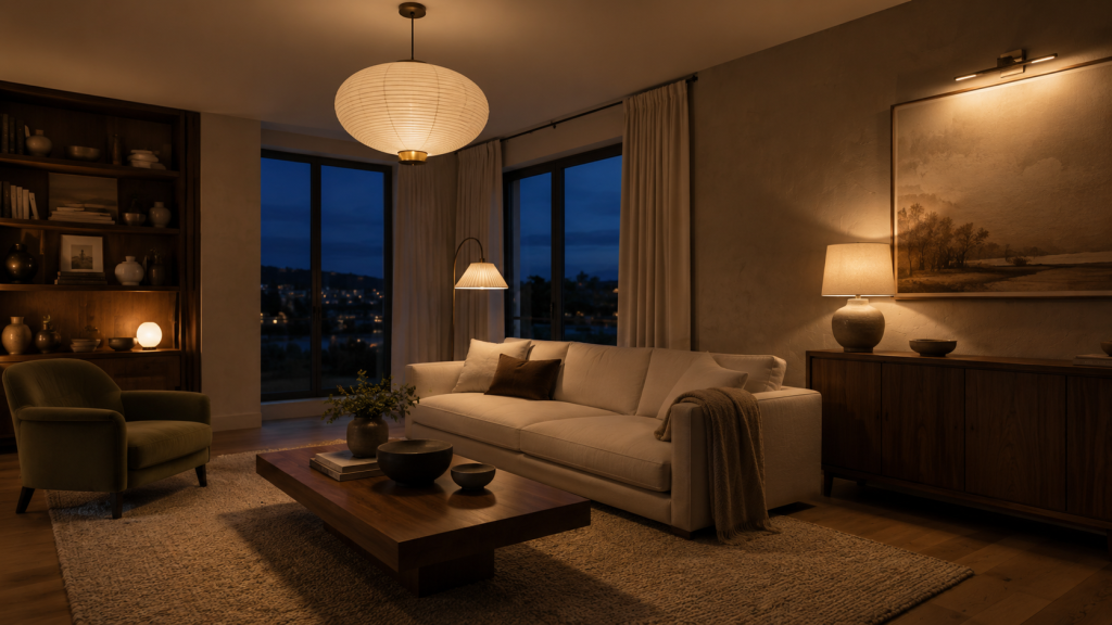 Layer Lighting at Different Heights