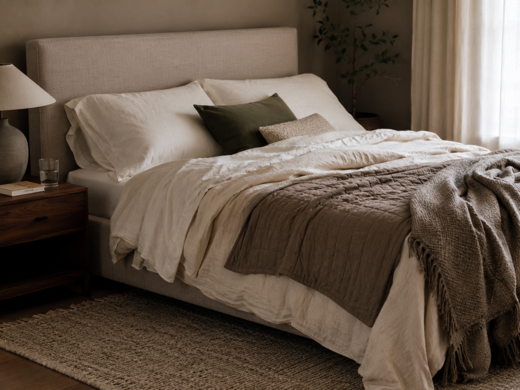 Layer the Bed Without Overstyling It
