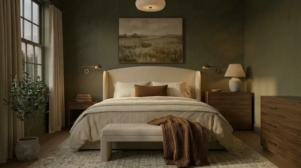 12 master bedroom decor tips for a Calm, Personal Retreat 6 Layer the bed with three or four useful materials