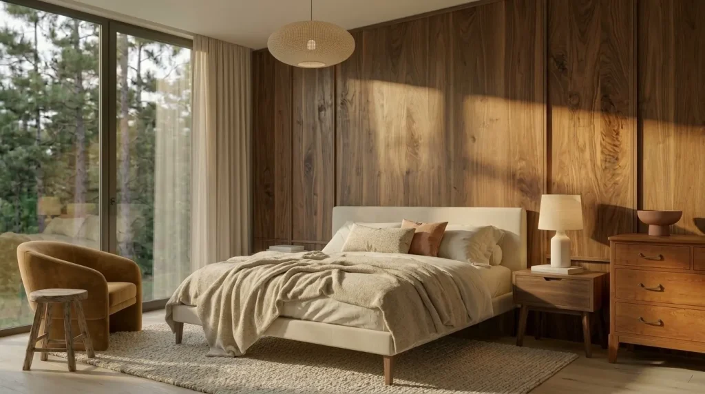 Layer the bed without over-styling it