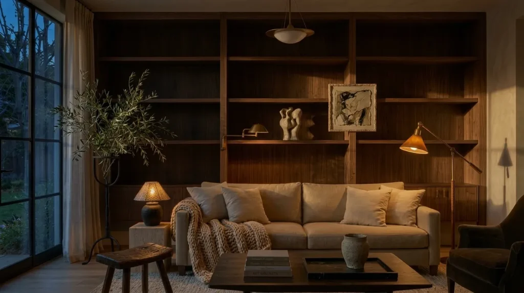 Let evening lighting expose texture
