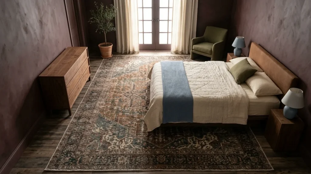 Let the Rug Establish the Palette