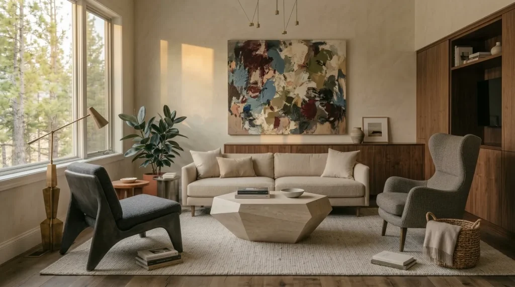 12 Contemporary Living Room Tips for a Polished, Livable Home 13 Make storage visually quiet