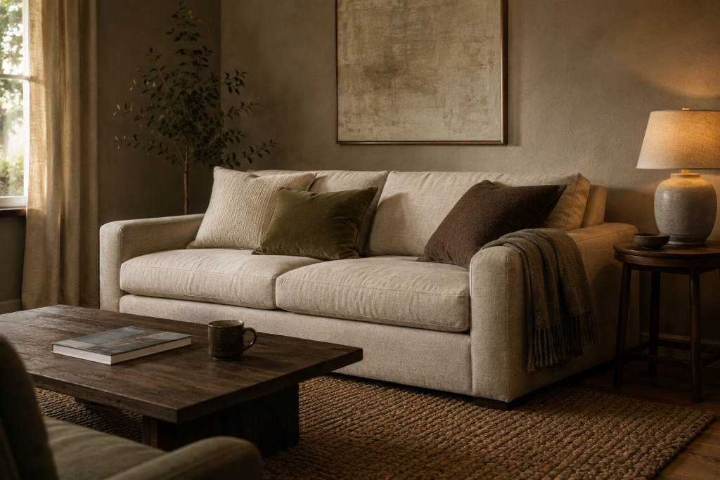 20 cozy living room ideas that make your home feel warm and inviting 3 Make the Sofa Somewhere You Actually Want to Sit