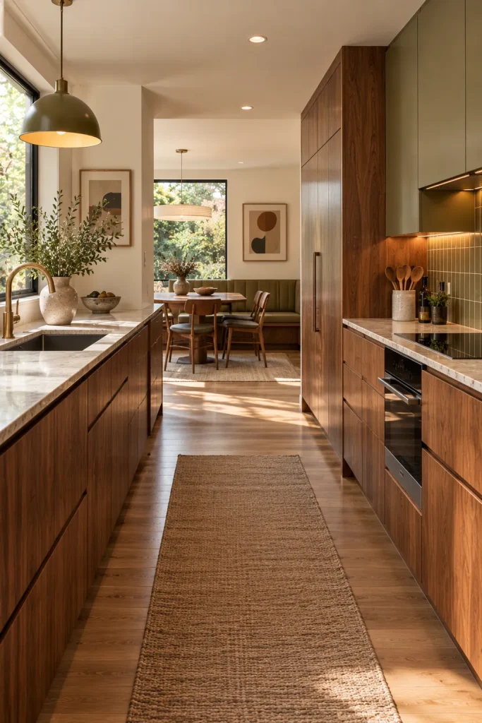 Modern Appliances and Layout Without Losing the Era