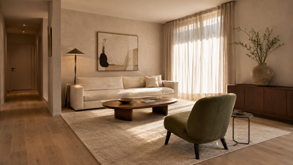 20 Minimalist Apartment Aesthetic Ideas for a Calm, Beautiful, Clutter-Free Home 2 Start With Fewer, Better Pieces
