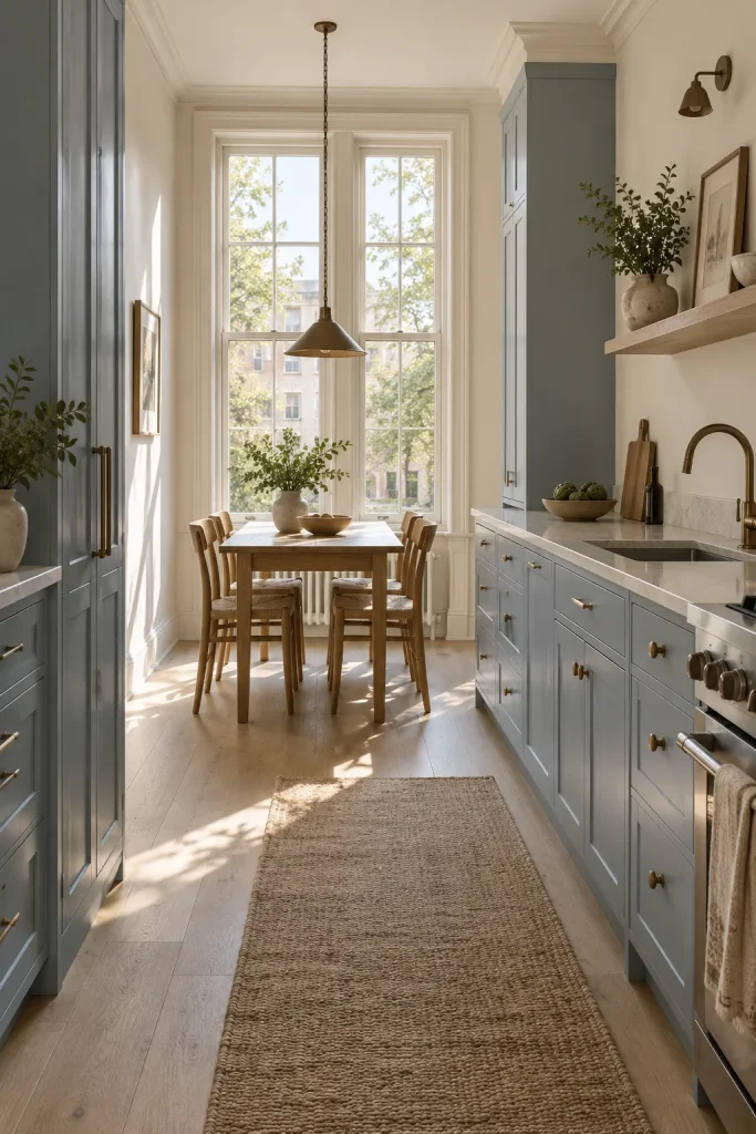 Start with a blue that suits the room