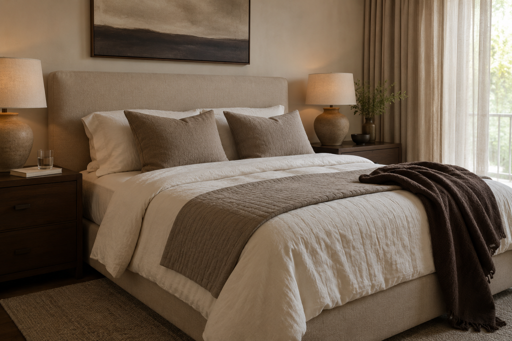 25 Apartment Aesthetic Ideas That Make Any Space Look More Expensive—Without Trying Too Hard 10 Style the Bed Like a Boutique Hotel—But Simpler