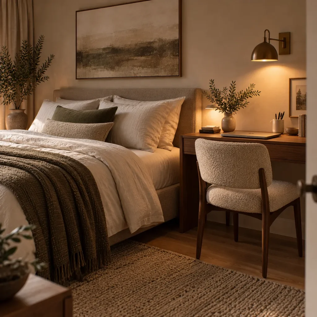 Turn the Nightstand Into a Desk