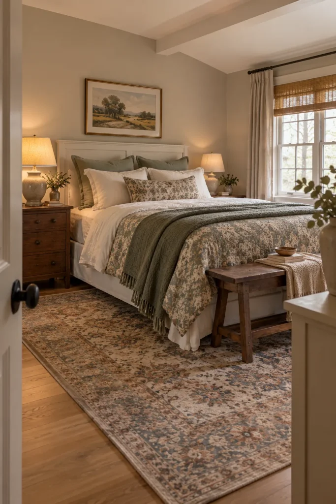 designing the perfect farmhouse bedroom: A Guide to Warmth, Character, and Comfort 6 Updating a White-and-Gray Modern Farmhouse Bedroom