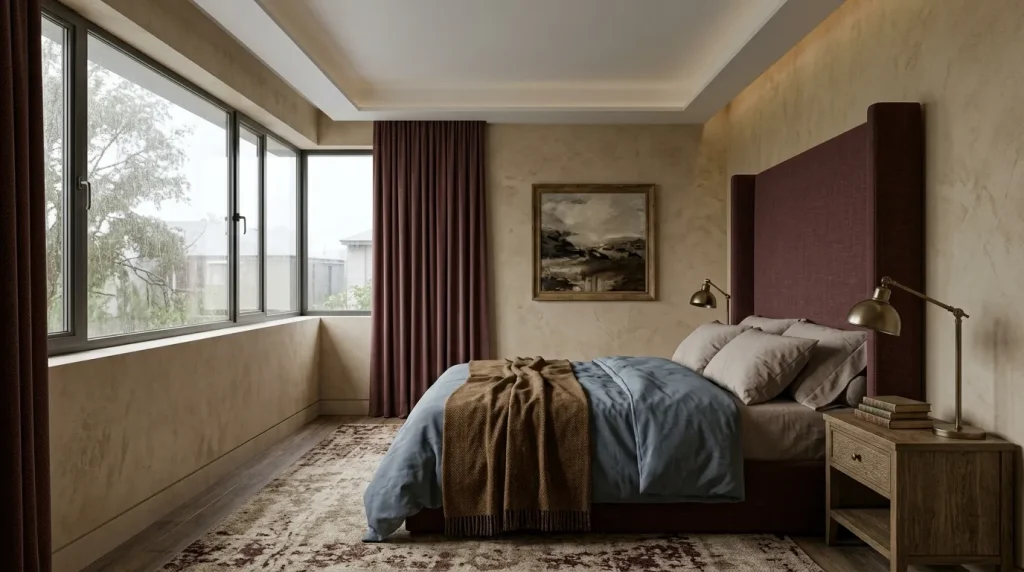 Use Burgundy as a Warm Neutral