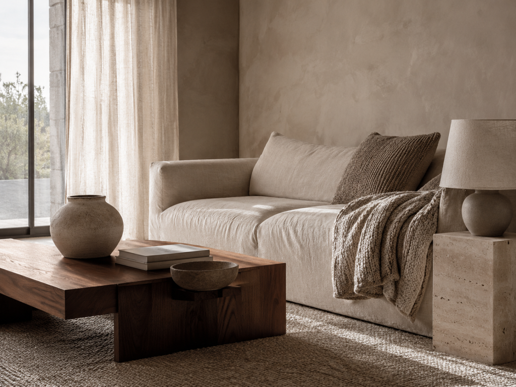 20 Minimalist Apartment Aesthetic Ideas for a Calm, Beautiful, Clutter-Free Home 8 Use Texture Instead of More Decor