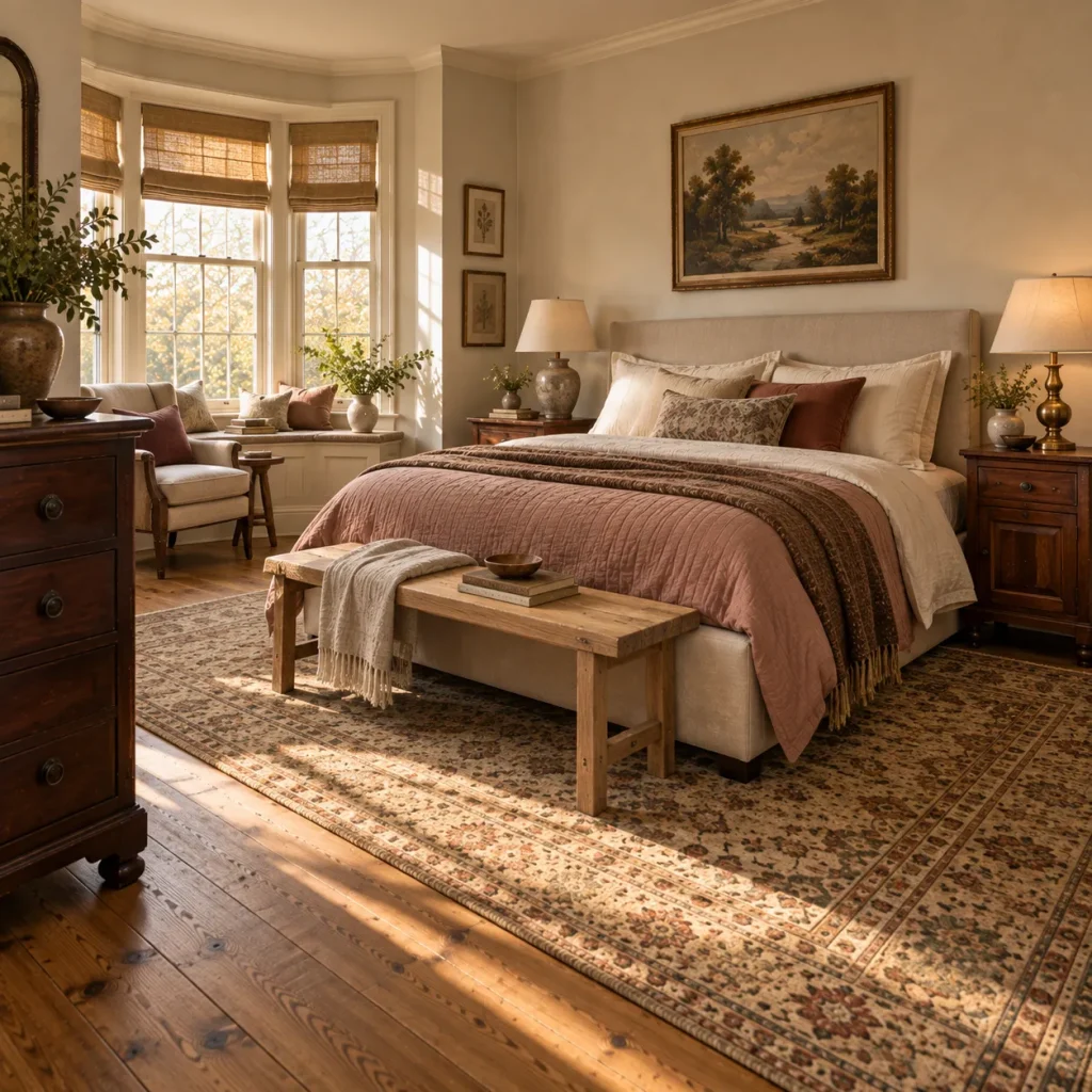 Use Two or Three Wood Tones Deliberately