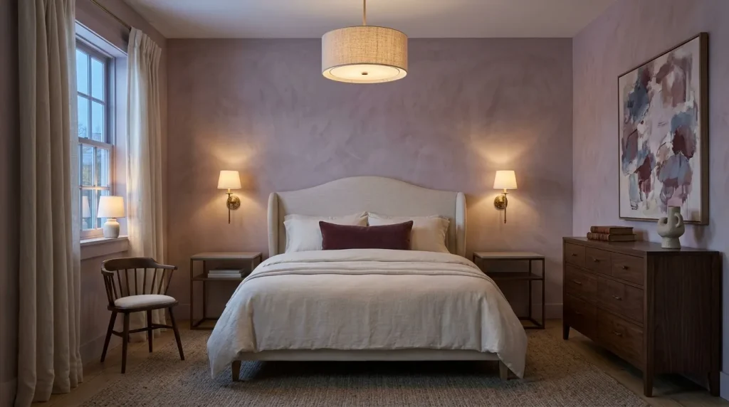 Use art and lighting instead of decorative filler