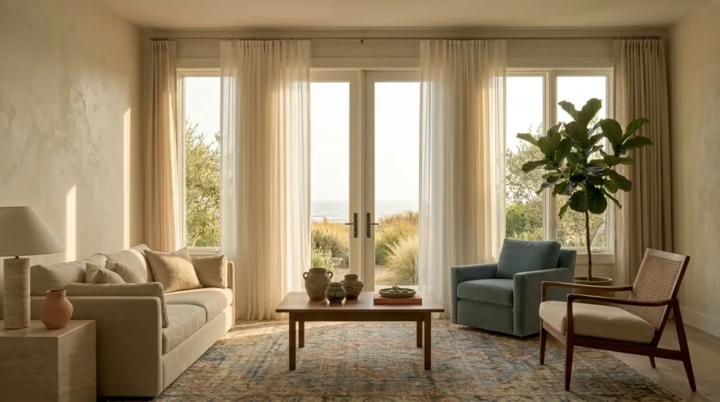 15 Coastal Living Room Ideas for a Relaxed, Collected Home 15 Use art that suggests place without spelling it out