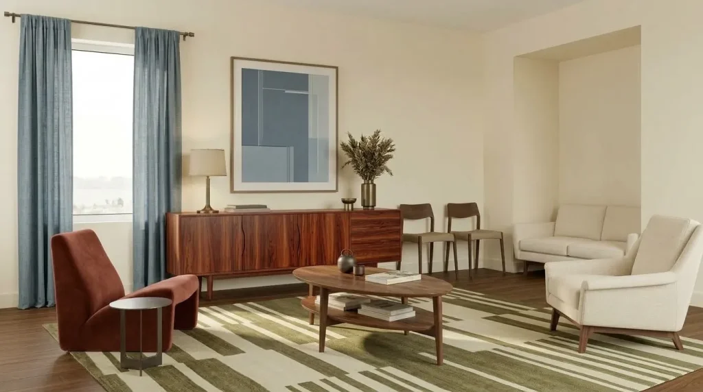 Use geometry in quieter colors