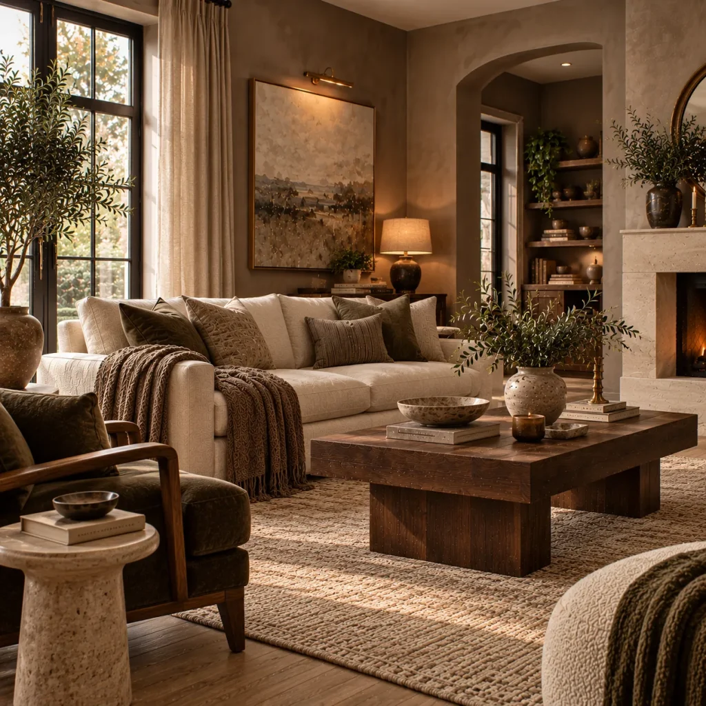 12 Contemporary Living Room Tips for a Polished, Livable Home 2 Use nuanced neutrals rather than cold gray